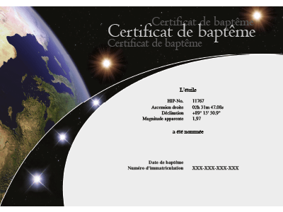 Certificate FR