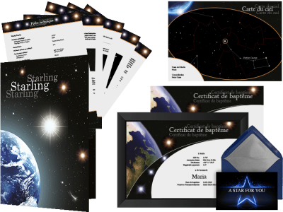 Coffret de luxe + Étoile en acrylique