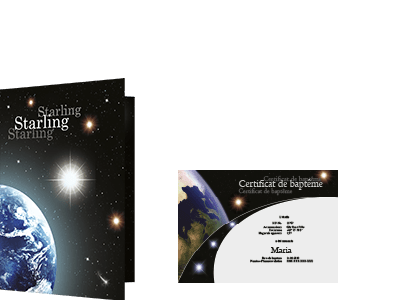 Coffret de base + Étoile en acrylique
